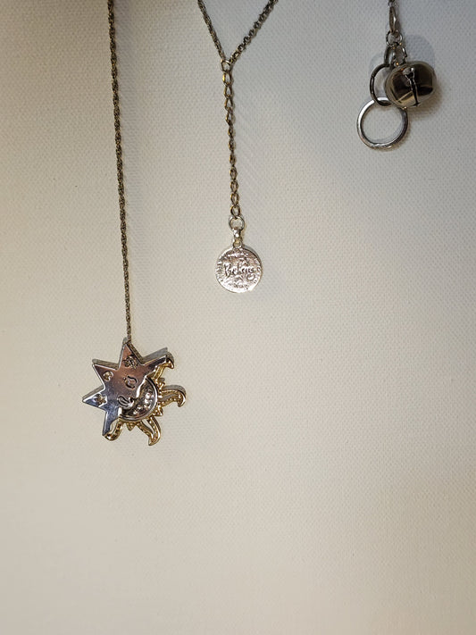 Celestial Charm Jewelry Bookmark