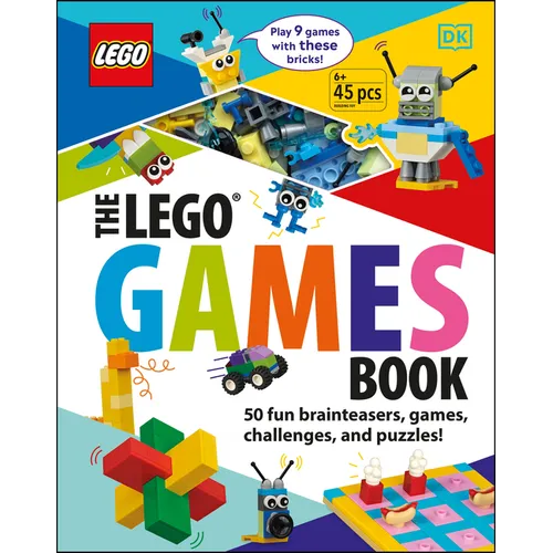The Lego Games Book: 50 Fun Brainteasers, Games, Challenges, and Puzzles!