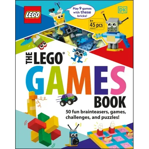 The Lego Games Book: 50 Fun Brainteasers, Games, Challenges, and Puzzles!