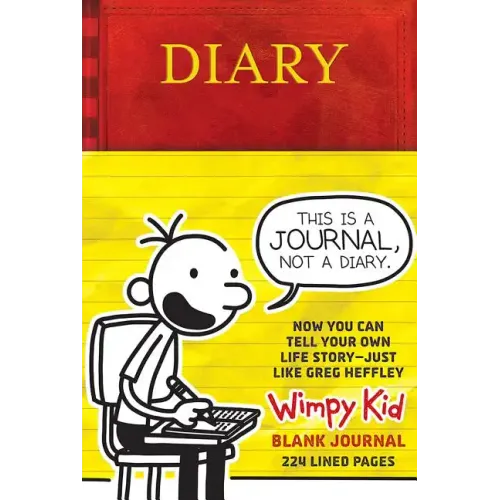 The Diary of a Wimpy Kid Blank Journal: 224 Lined Pages and Jeff Kinney Spot Art Throughout