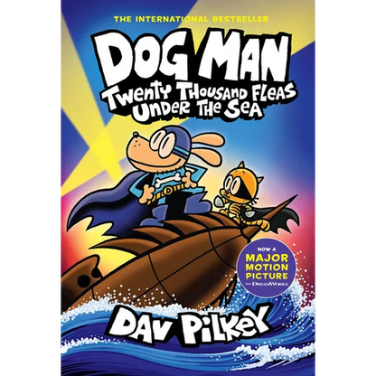 Dog Man: Twenty Thousand Fleas Under the Sea: A Graphic Novel (Dog Man #11): From the Creator of Captain Underpants: Volume 11 - Hardcover