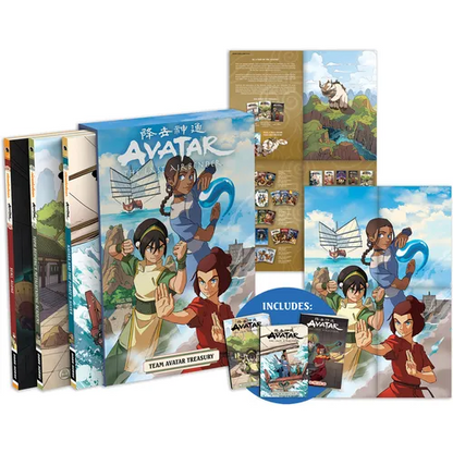 Avatar: The Last Airbender--Team Avatar Treasury Boxed Set (Graphic Novels) - Paperback