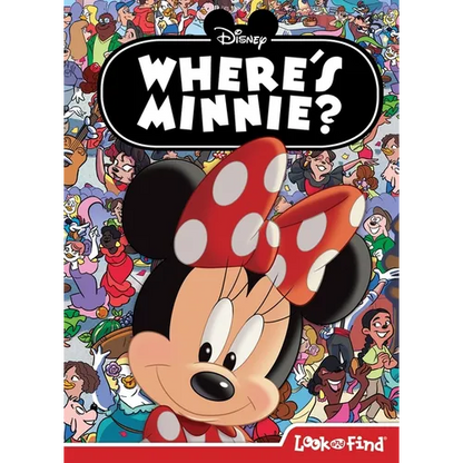Disney: Where's Minnie? a Look and Find Book - Hardcover