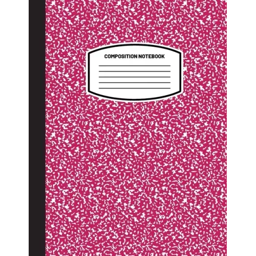 Classic Composition Notebook: (8.5x11) Wide Ruled Lined Paper Notebook Journal (Magenta) (Notebook for Kids, Teens, Students, Adults) Back to School a